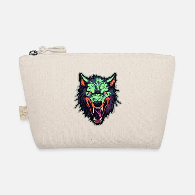 Wolf - Illustration Bio-Täschchen