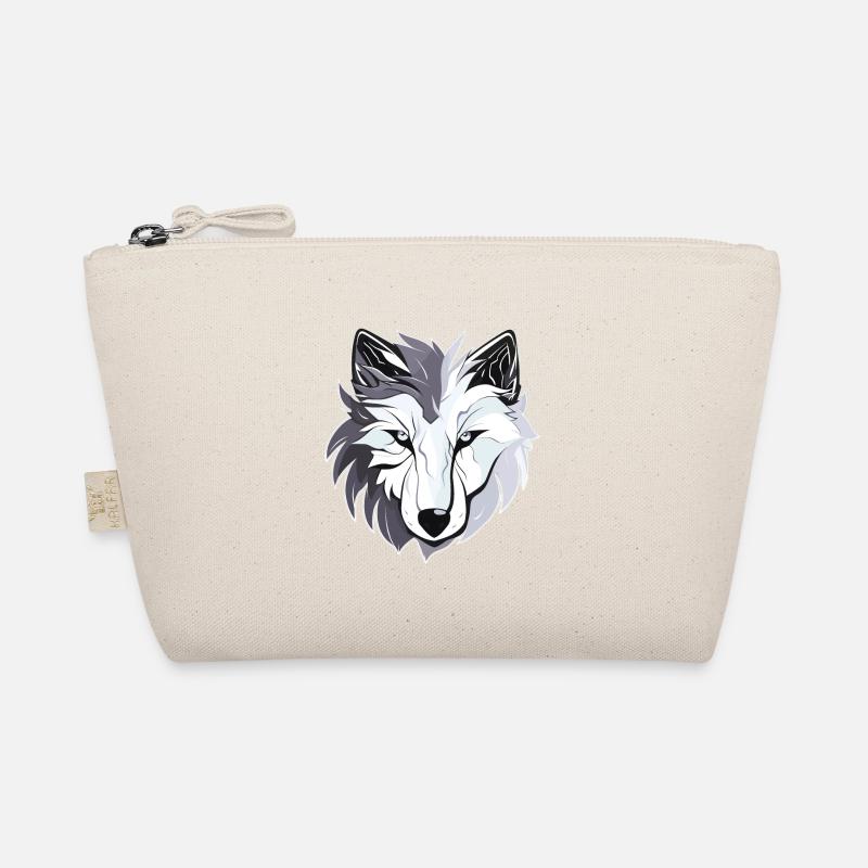 Wolf - Illustration Bio-Täschchen