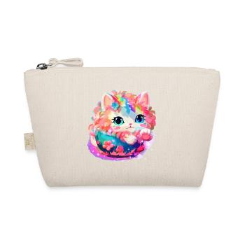 Cat - illustration - Organic Pouch - nature - Front