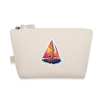 Sailboat - illustration - Organic Pouch - nature - Front