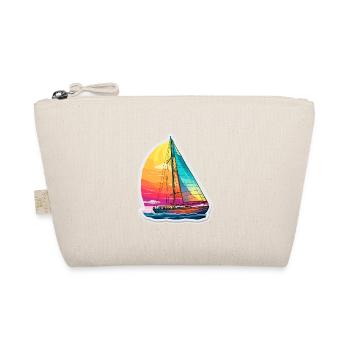 Sailboat - illustration - Organic Pouch - nature - Front