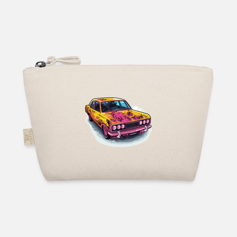 Auto - Illustration Bio-Täschchen