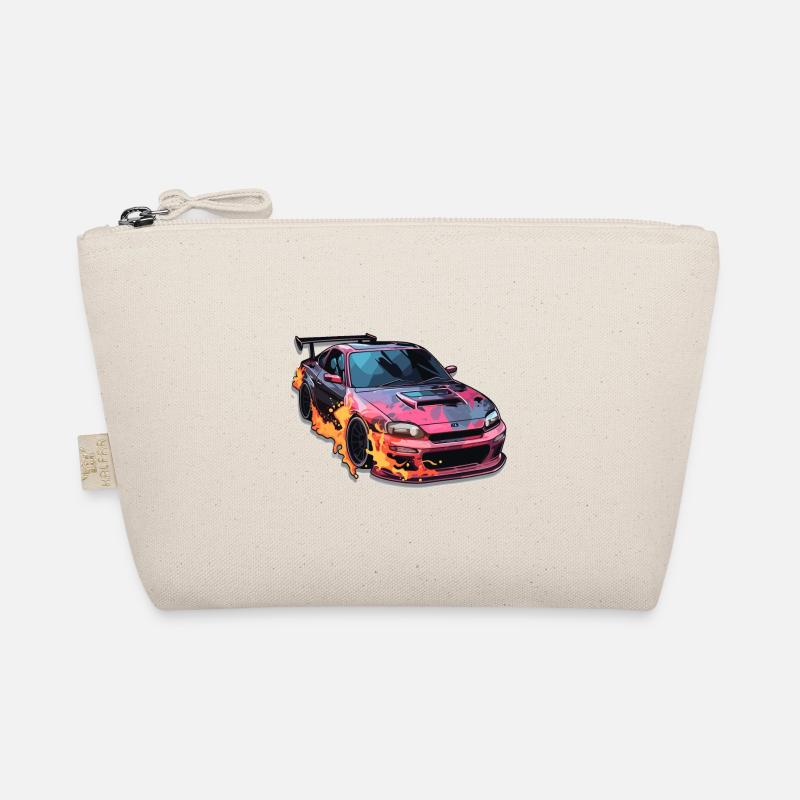 Auto - Illustration Bio-Täschchen