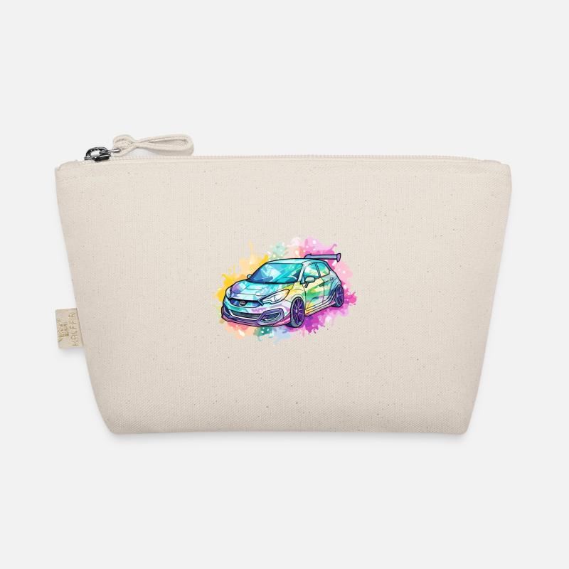 Auto - Illustration Bio-Täschchen