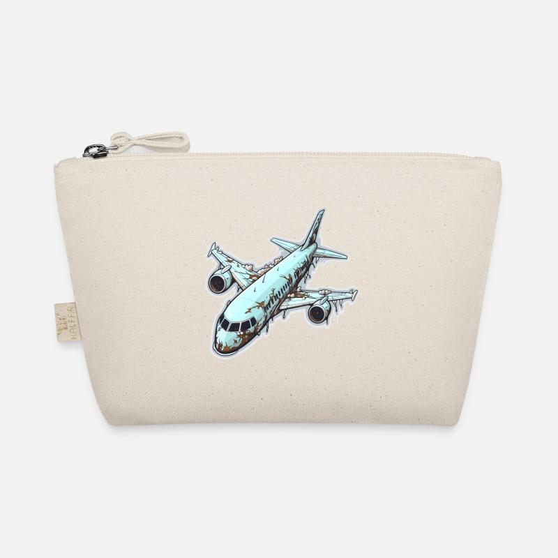 Airplane - illustration Organic Pouch