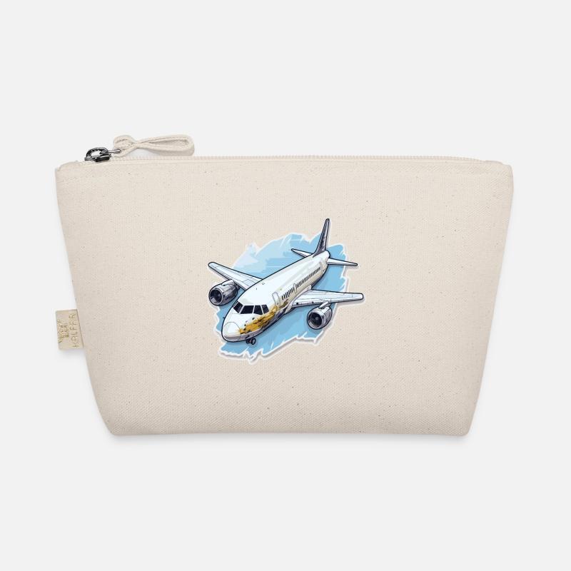 Airplane - illustration Organic Pouch