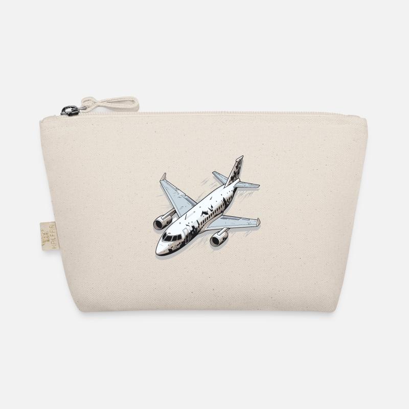 Airplane - illustration Organic Pouch
