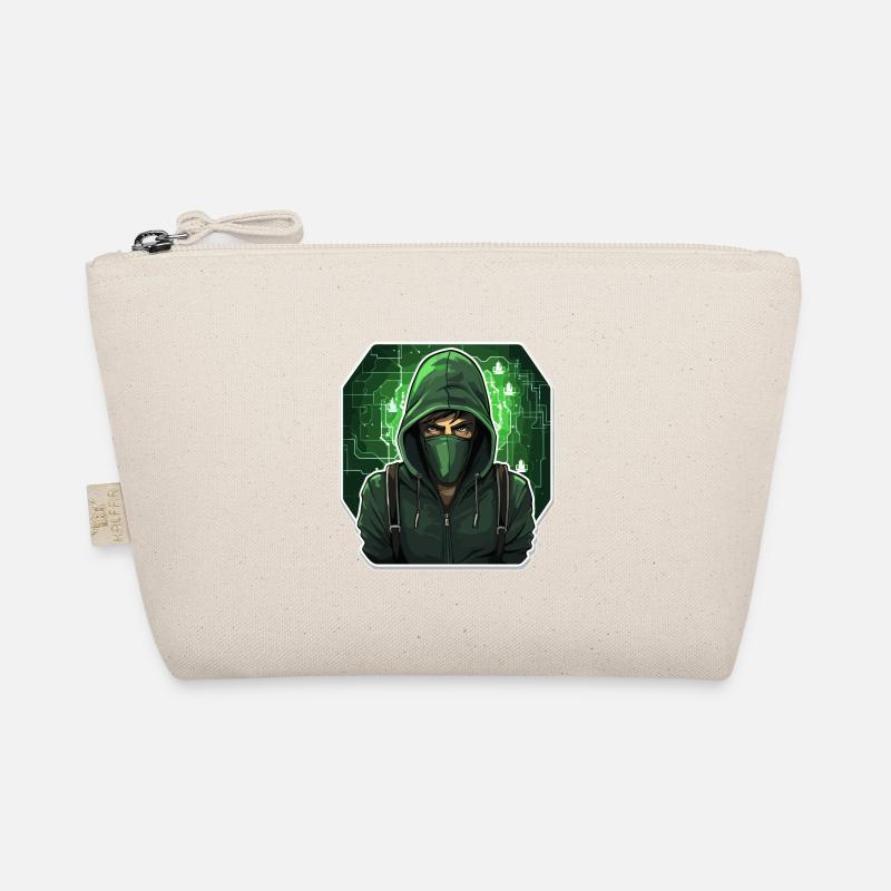 Ethical Hacker - Illustration Bio-Täschchen