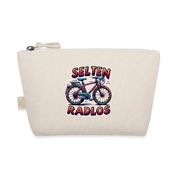 Selten Radlos - Fahrrad Illustration - Bio-Täschchen - Natur - Vorne
