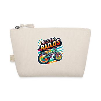 Selten Radlos - Fahrrad Illustration - Bio-Täschchen - Natur - Vorne