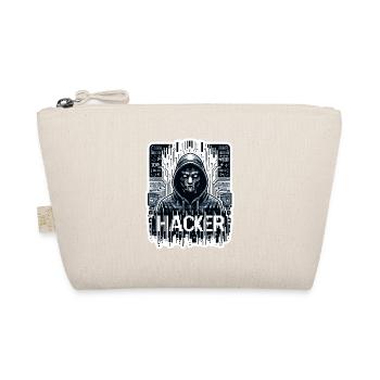 Hacker - Illustration - Organic Pouch - nature - Front