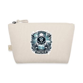 Hacker - Illustration - Organic Pouch - nature - Front