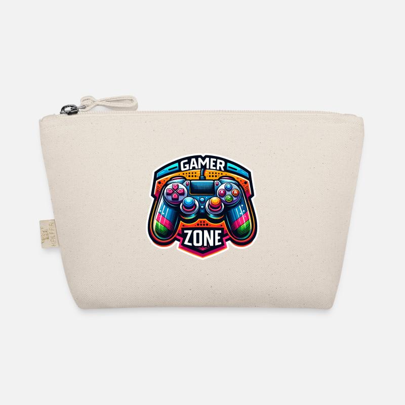 Gamer Zone - Controller Illustration Organic Pouch