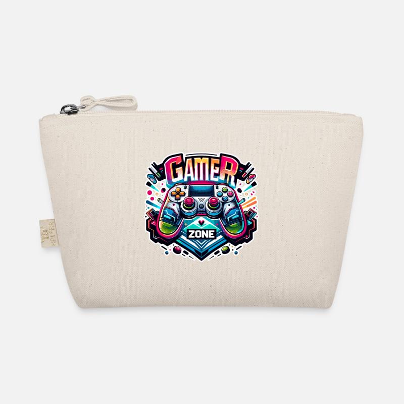 Gamer Zone - Controller Illustration Organic Pouch