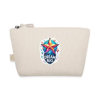 Dream Big - Shooting Star Illustration - Organic Pouch - nature - Front