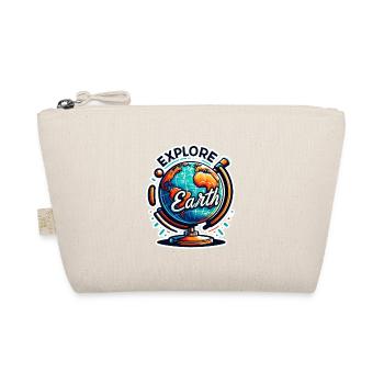 Explore Earth - Earth Illustration - Organic Pouch - nature - Front