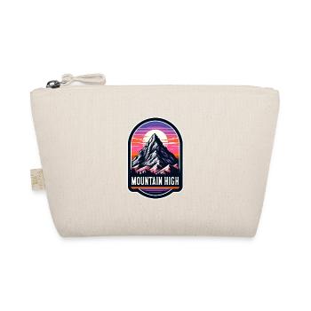 Mountain High - Berg Illustration - Organic Pouch - nature - Front