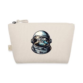 Dream Big - Astronaut Illustration - Bio-Täschchen - Natur - Vorne