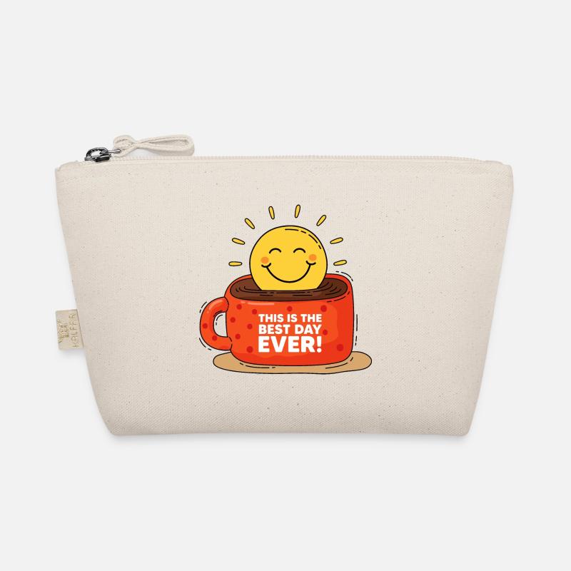 Sun and coffee - Organic Pouch - nature