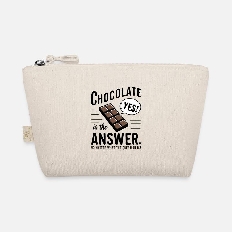 Chocolate is the answer. No matter what the question is Organic Pouch