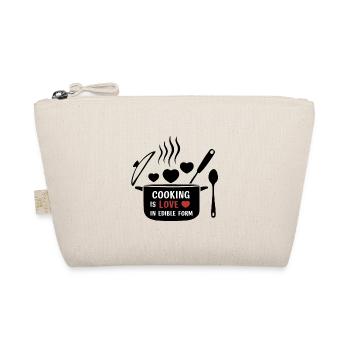 La cuisine, c’est l’amour sous forme comestible. - Trousse biologique - nature - Devant