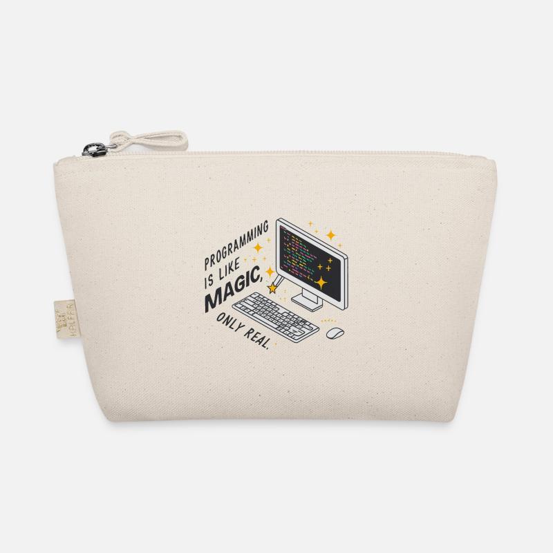 Programming is like magic, only real. Organic Pouch