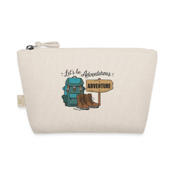 Let's be adventurous. - Organic Pouch - nature - Front