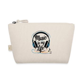 Music is my life - Organic Pouch - nature - Front