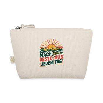 Make the most of every day - Organic Pouch - nature - Front