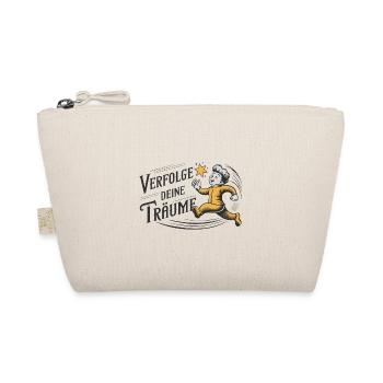 Verfolge deine Träume - Bio-Täschchen - Natur - Vorne