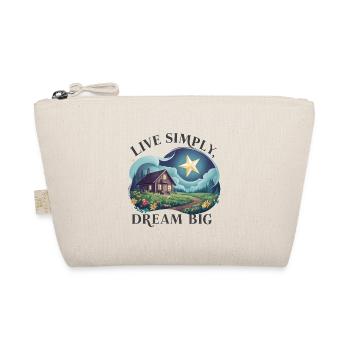 Vivre simplement, rêver grand - Trousse biologique - nature - Devant