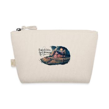Vivre simplement, rêver grand - Trousse biologique - nature - Devant