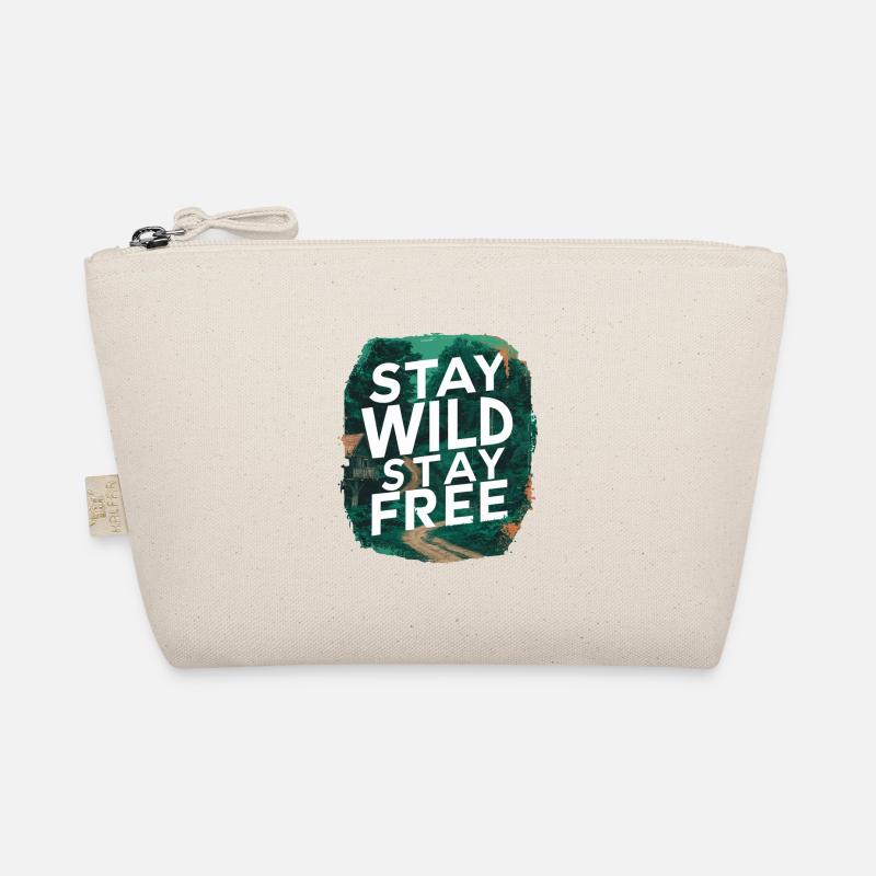 Bleib wild, bleib frei Bio-Täschchen