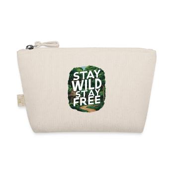 Bleib wild, bleib frei - Bio-Täschchen - Natur - Vorne