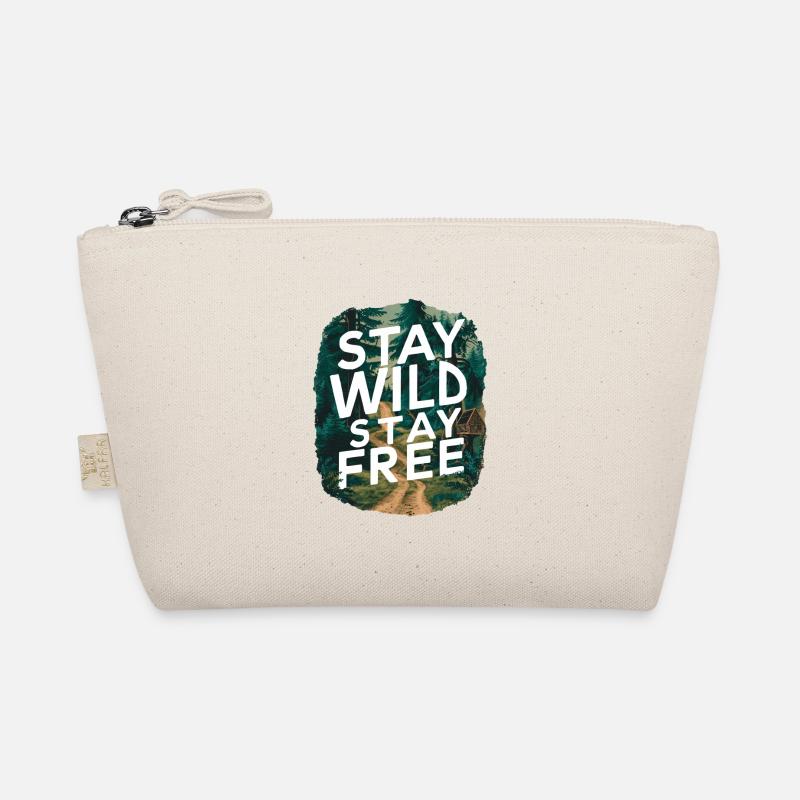 Bleib wild, bleib frei Bio-Täschchen