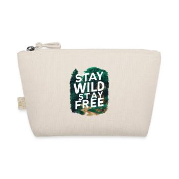 Bleib wild, bleib frei - Bio-Täschchen - Natur - Vorne