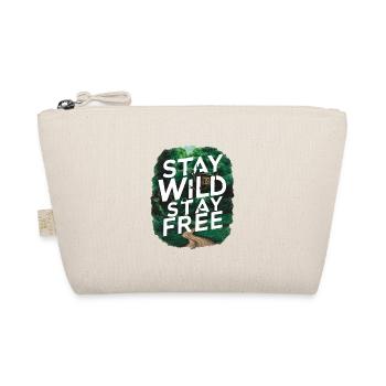 Bleib wild, bleib frei - Bio-Täschchen - Natur - Vorne