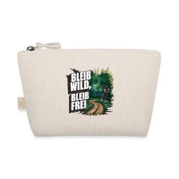 Bleib wild, bleib frei - Bio-Täschchen - Natur - Vorne