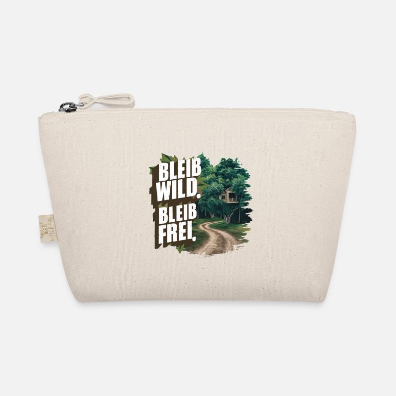 Bleib wild, bleib frei Bio-Täschchen