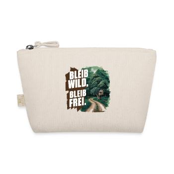 Bleib wild, bleib frei - Bio-Täschchen - Natur - Vorne
