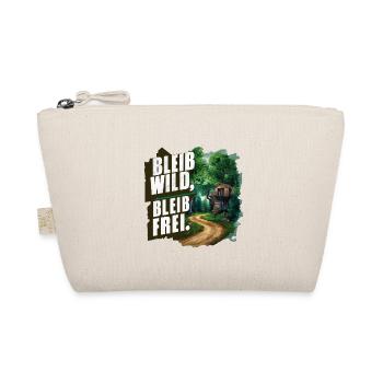 Bleib wild, bleib frei - Bio-Täschchen - Natur - Vorne