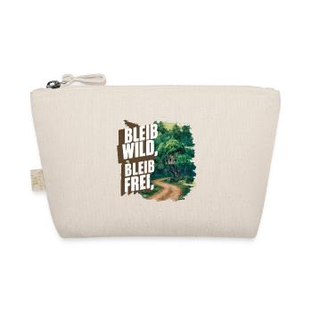 Bleib wild, bleib frei - Bio-Täschchen - Natur - Vorne