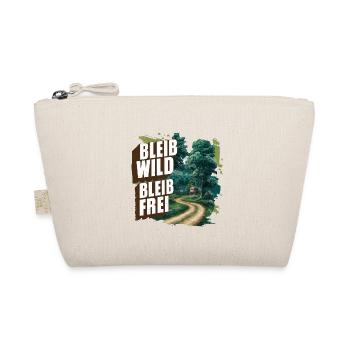 Bleib wild, bleib frei - Bio-Täschchen - Natur - Vorne