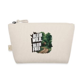 Bleib wild, bleib frei - Bio-Täschchen - Natur - Vorne