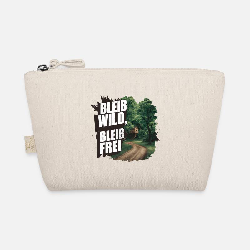 Bleib wild, bleib frei Bio-Täschchen