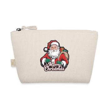 Père Noël – Joyeux Noël Illustration - Trousse biologique - nature - Devant