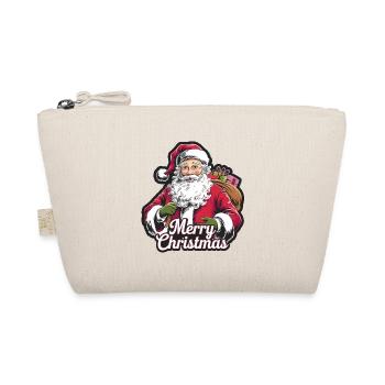 Père Noël – Joyeux Noël Illustration - Trousse biologique - nature - Devant