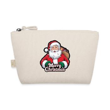 Père Noël – Joyeux Noël Illustration - Trousse biologique - nature - Devant