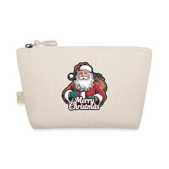 Père Noël – Joyeux Noël Illustration - Trousse biologique - nature - Devant