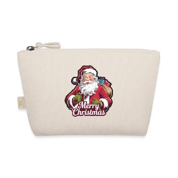 Père Noël – Joyeux Noël Illustration - Trousse biologique - nature - Devant